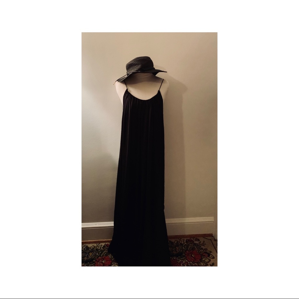 Black festival dress